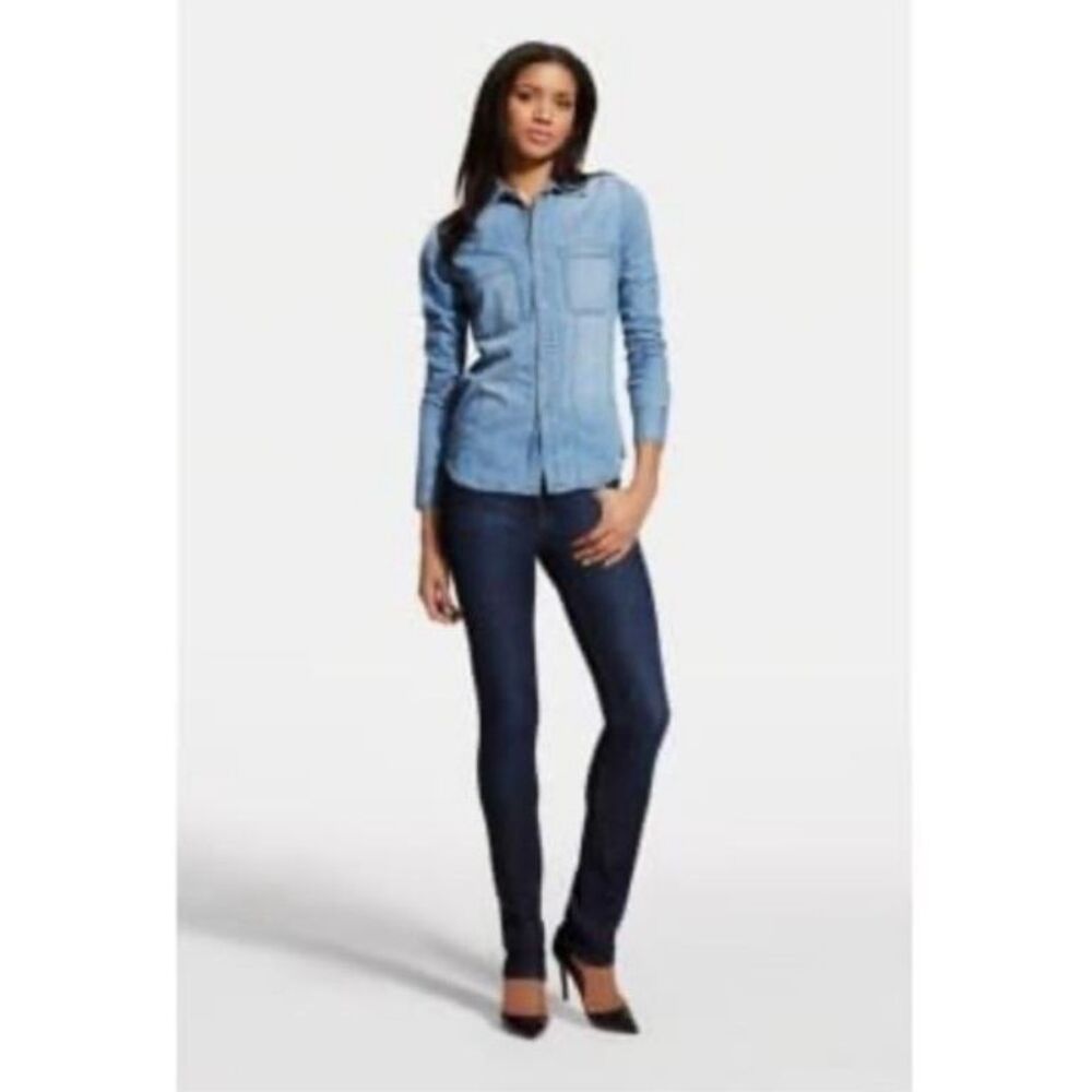 DL1961 COCO JEANS CURVY STRAIGHT DARK WASH SZ 28